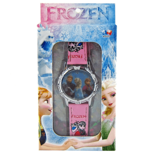 שעון FROZEN אלזה אנה וכריסטוף מהודר